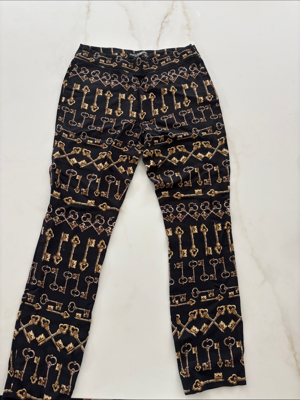 Dolce and Gabbaba capri pants.